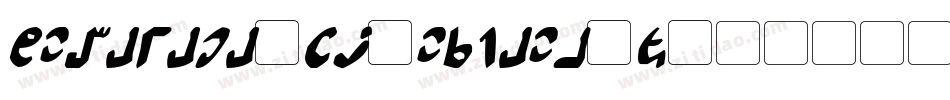 MesloLGL-DZ-Italic-3字体转换