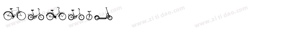 Sepeda字体转换