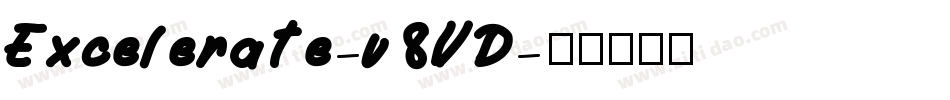 Excelerate-v8VD字体转换