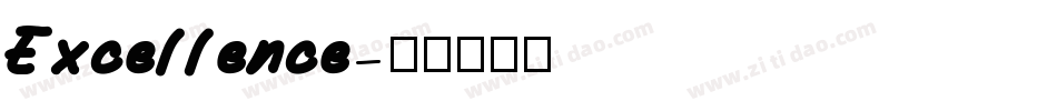 Excellence字体转换