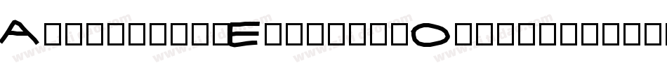 AunchantedExpandedOblique-8aag字体转换