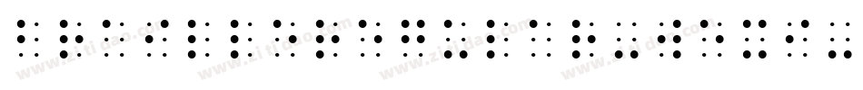 BrailleRegular-W5X9字体转换