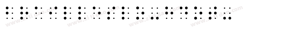 BrailleSlo-8dot字体转换