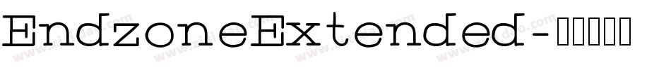 EndzoneExtended字体转换
