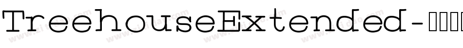 TreehouseExtended字体转换
