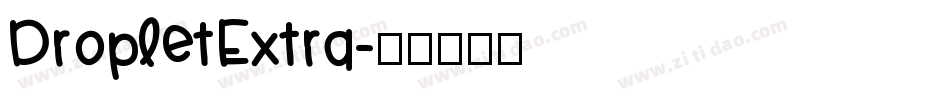 DropletExtra字体转换