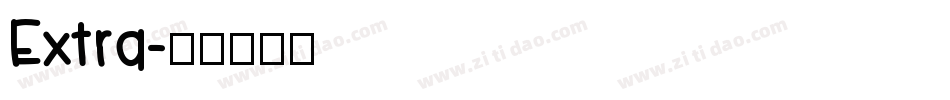 Extra字体转换