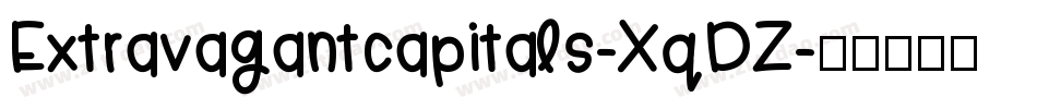 Extravagantcapitals-XqDZ字体转换