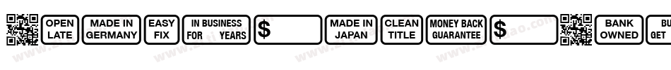 Signs-for-Advertising字体转换