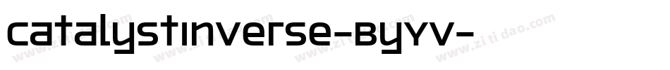 CatalystInverse-ByYV字体转换