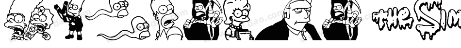 Simpsons-Treehouse-of-Horror字体转换