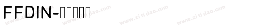 FFDIN字体转换