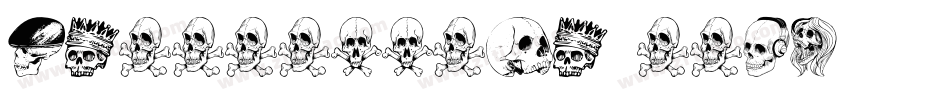 SkullAttack-0WlXo字体转换