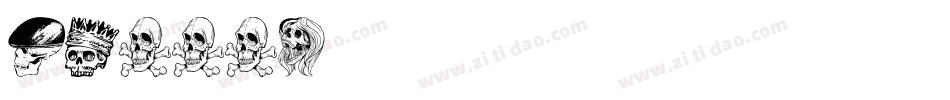 SkullZ字体转换