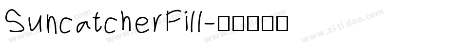 SuncatcherFill字体转换
