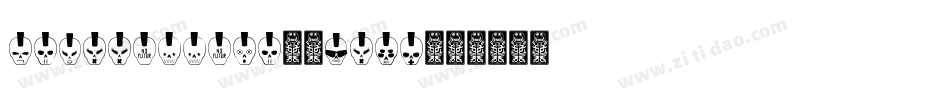SkullAttack-0WlXo字体转换