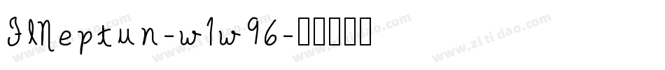 FlNeptun-w1w96字体转换