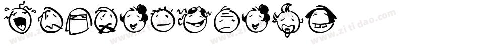 SmilefaceLT字体转换