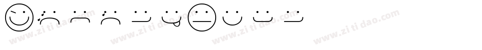 SmileyFace字体转换