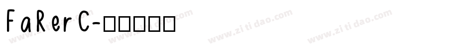 FaRerC字体转换