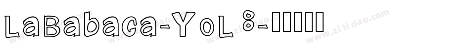 LaBabaca-YoL8字体转换