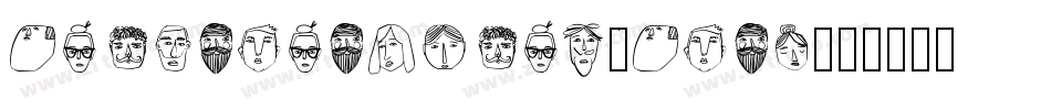 RecorderFaces-RdrW字体转换