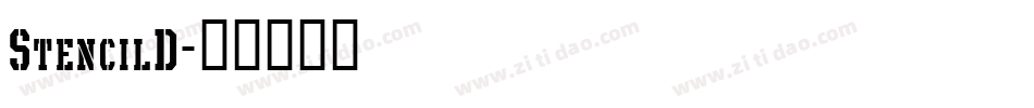 StencilD字体转换
