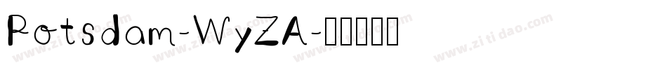 Potsdam-WyZA字体转换