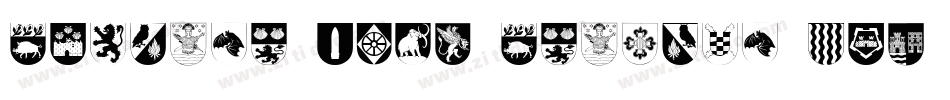 Spanish-Army-Shields-Two字体转换