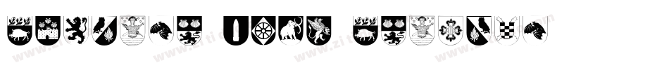 Spanish-Army-Shields字体转换