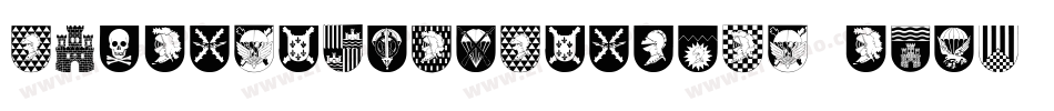 SpanishArmyShields-nX8P字体转换