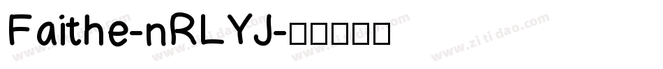 Faithe-nRLYJ字体转换