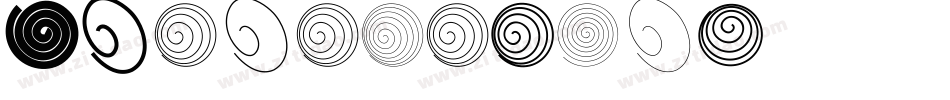 Spiralicus字体转换