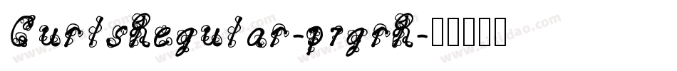 CurlsRegular-p7grR字体转换