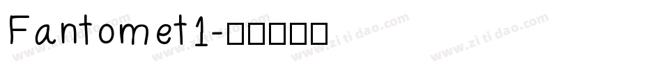 Fantomet1字体转换