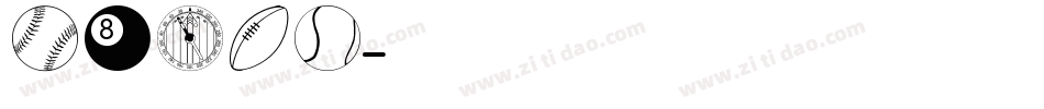 sport字体转换