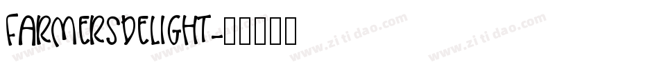 FarmersDelight字体转换