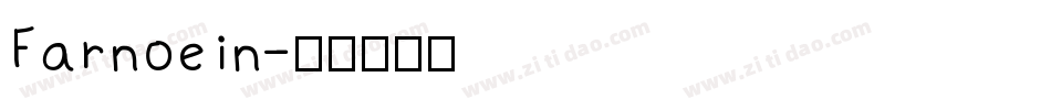 Farnoein字体转换
