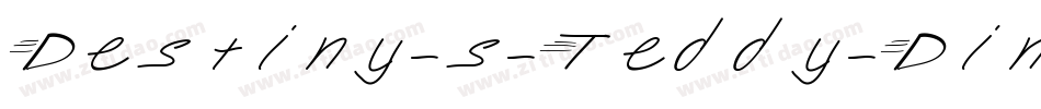 Destiny-s-Teddy-Dings字体转换