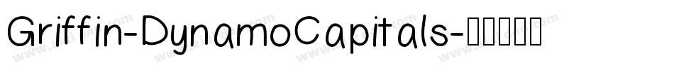 Griffin-DynamoCapitals字体转换