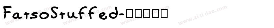 FatsoStuffed字体转换