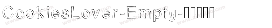 CookiesLover-Empty字体转换