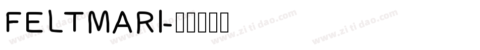 FELTMARI字体转换