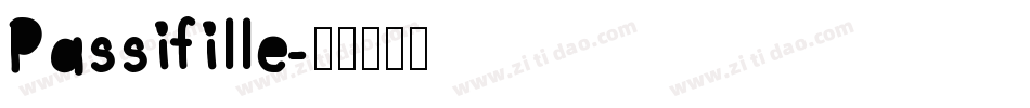 Passifille字体转换