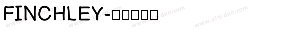 FINCHLEY字体转换