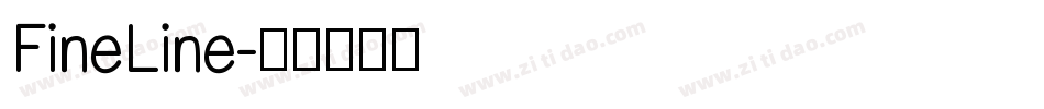 FineLine字体转换
