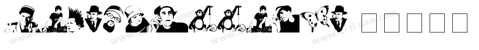 Stencilddtown字体转换
