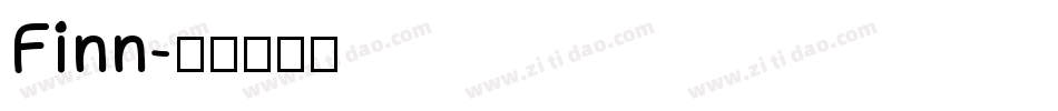 Finn字体转换