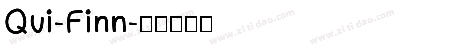 Qui-Finn字体转换