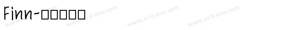 Finn字体转换